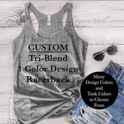 custom tank top, custom shirt, personalized tanks, you choose text, unisex, v-necks sweaters custom text