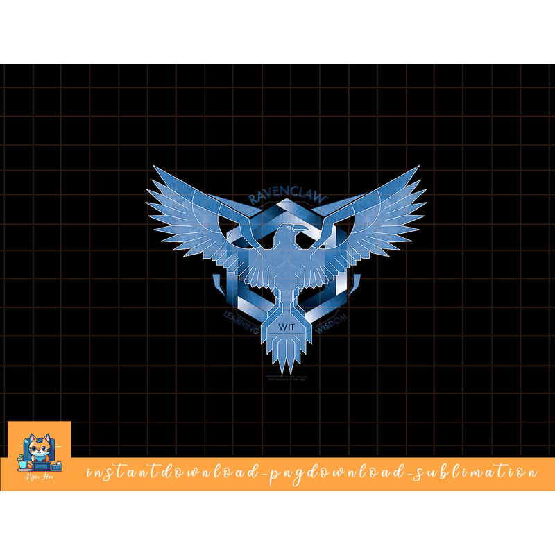 Harry Potter Ravenclaw Learning Wisdom Wit png, sublimate, digital download.jpg