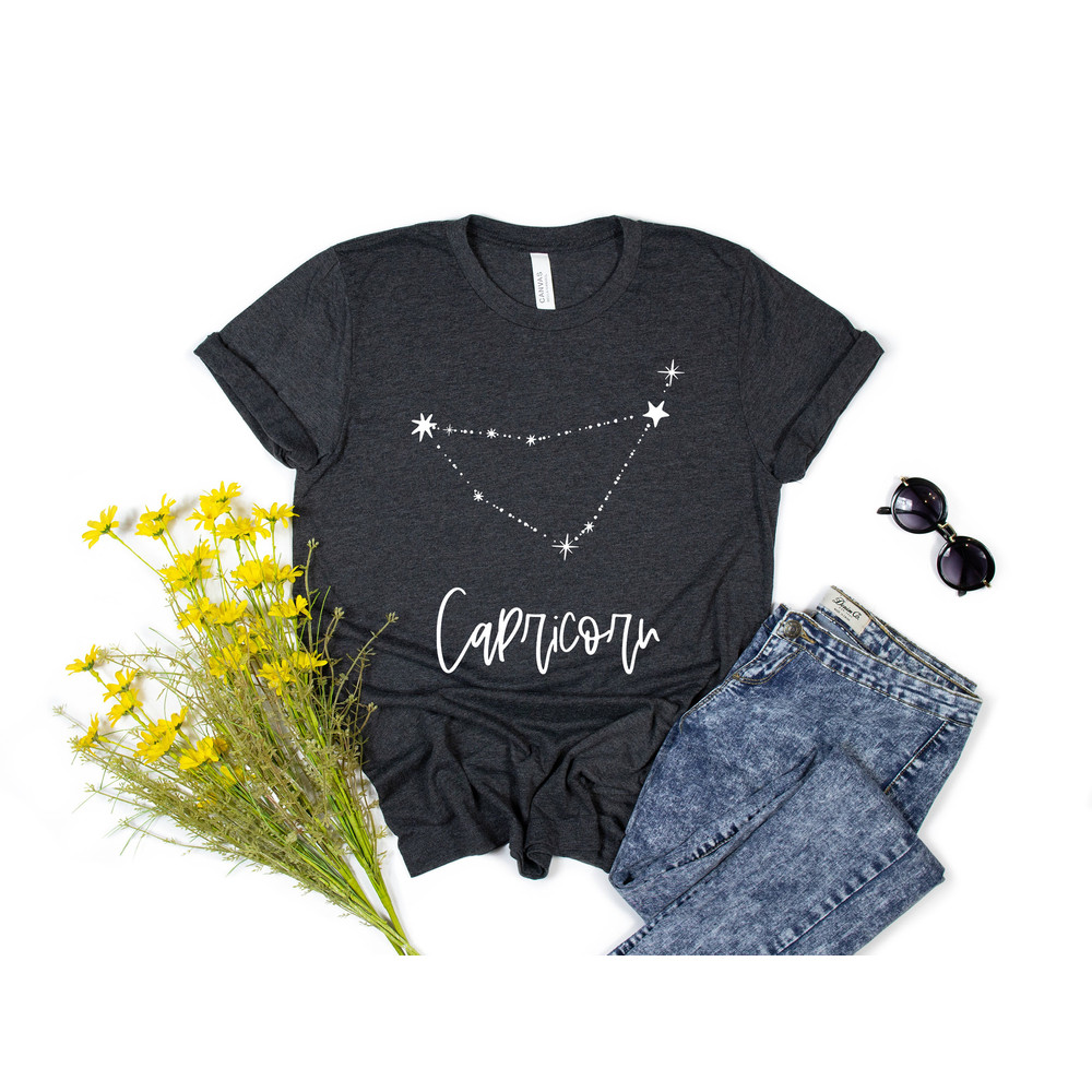 Capricorn T-shirt Capricorn Shirt for Capricorn Girl, Capricorn Shirts With Capricorn Zodiac Sign, Capricorn Horoscope Birthday Gift - 1.jpg