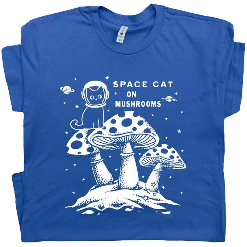 MR-166202318143-space-cat-on-mushrooms-shirt-funny-cat-shirts-for-women-men-image-1.jpg