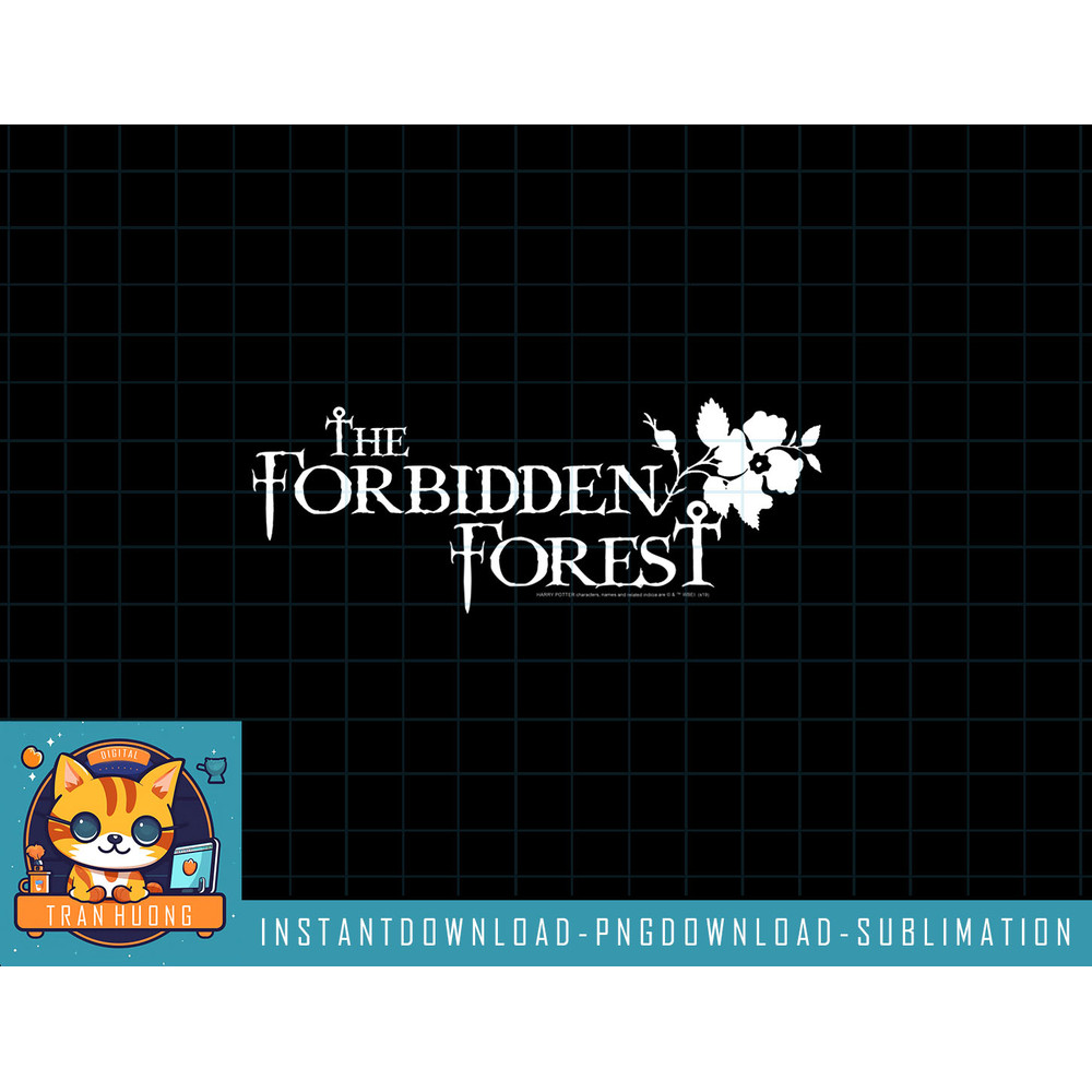 Harry Potter The Forbidden Forest png, sublimate, digital download.jpg
