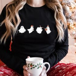 christmas long sleeve shirt, womens sweatshirt, christmas long sleeve tee for women, christmas women, merry christmas sw