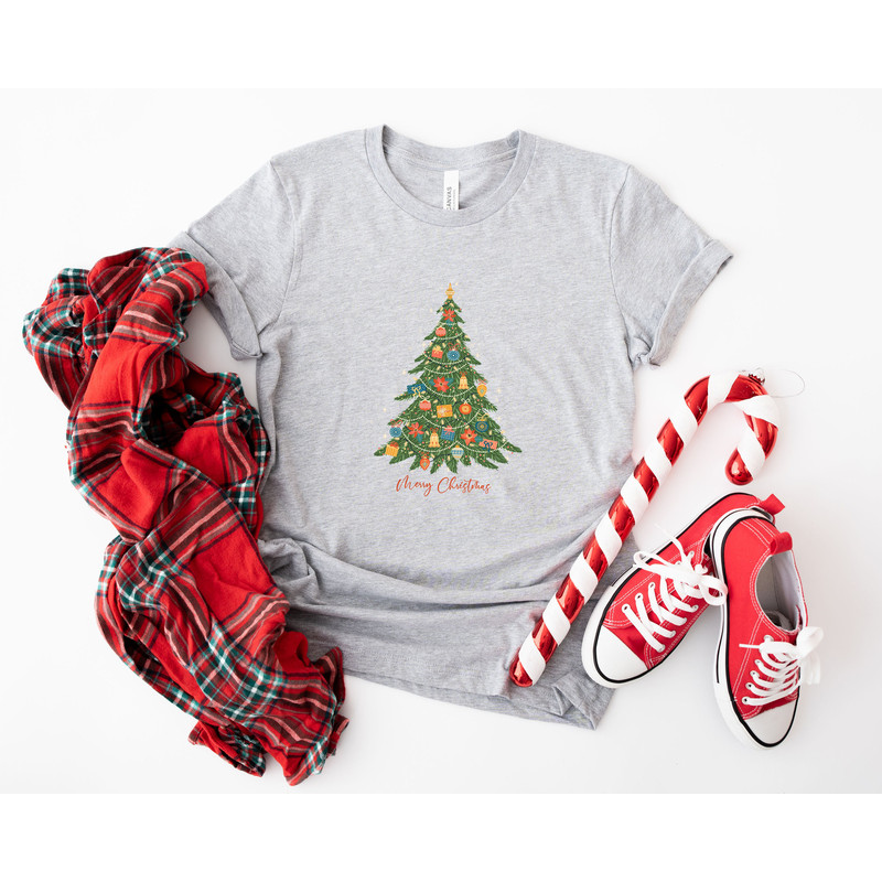 Christmas Tree Shirt, Christmas Shirts for Women, Christmas Tee, Christmas TShirt, Shirts For Christmas, Cute Christmas t-shirt, Holiday Tee - 7.jpg