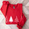 Christmas Tree Sweatshirt, Merry & Bright Shirt, Christmas Shirts for Women, Christmas Crewneck pullover Sweater, cute Winter Holiday Tees - 2.jpg