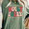 Comfort Colors Holly Jolly Funny Christmas t-shirt, funny chritmas t-shirt, Christmas t-shirt, holiday apparel, Retro christmas - 2.jpg