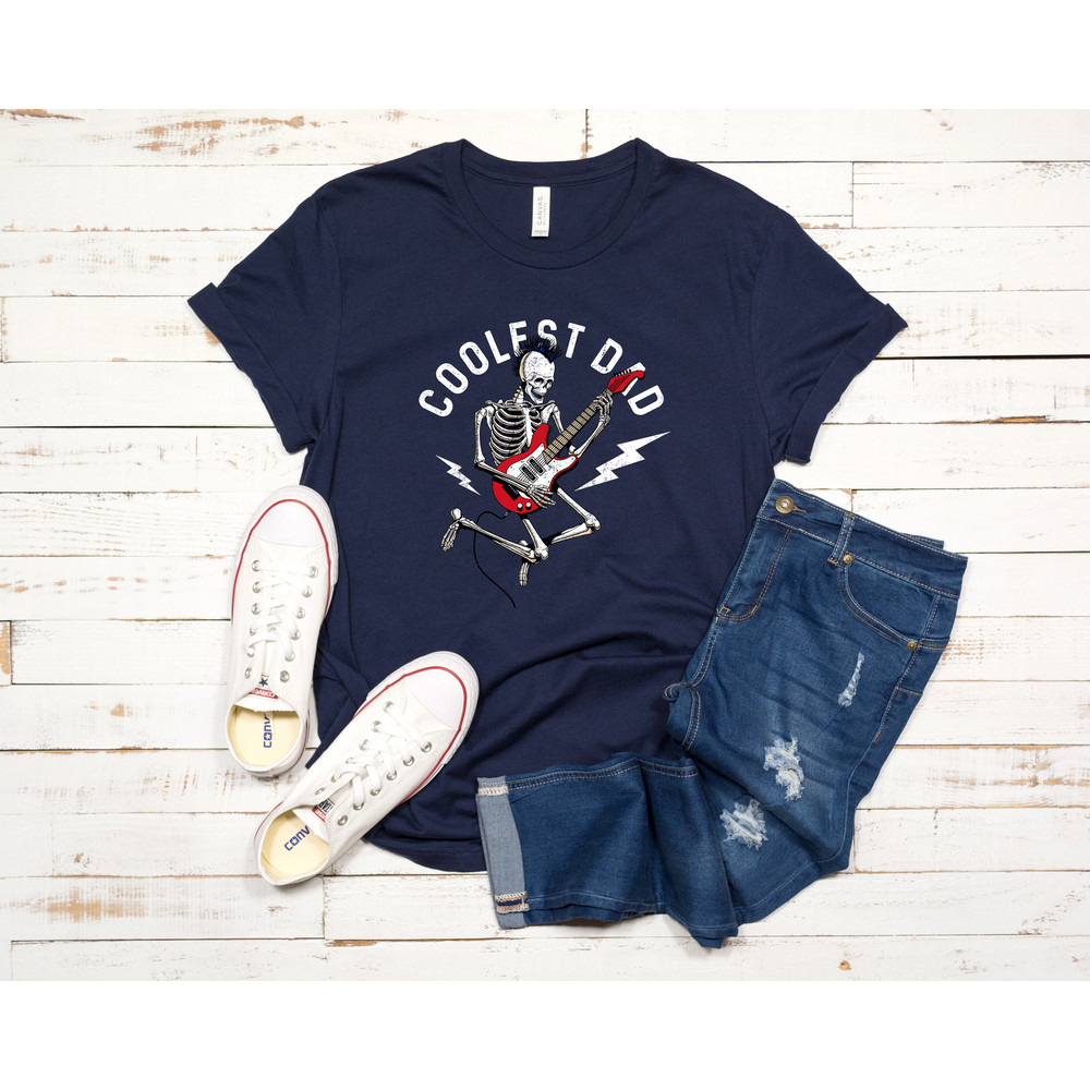 Cool Dad Shirt, Funny Dad Shirt, Guitar Dad Tee, Musician Dad Gift, Father's Day Shirt, Dad Birthday Gift, Daddy Shirt Gift - 3.jpg