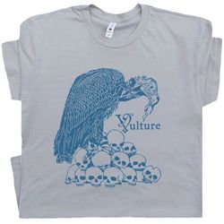 vulture shirt cool vulture graphic t shirt weird shirts for women men gothic bird shirt vintage graphic tee unusual orig