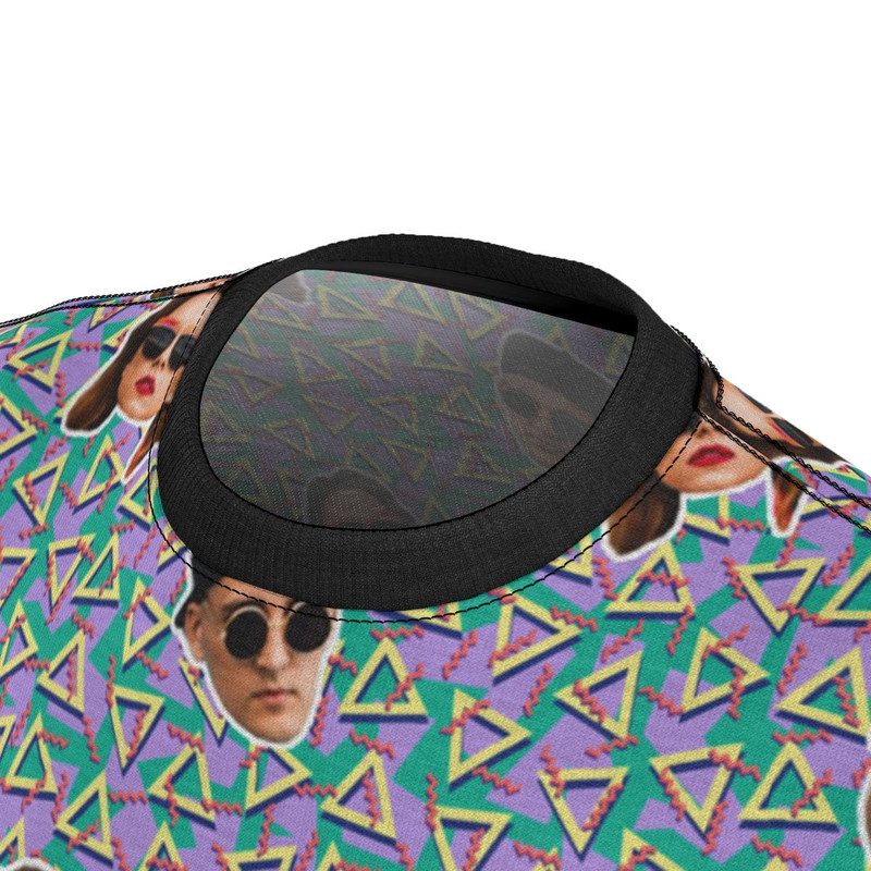 Crazy Face 90's Retro T-shirt, Unisex Personalized Face Shirt, Best Friend Birthday, Girlfriend, Boyfriend Gift, Custom Gift Faces On Shirt - 3.jpg