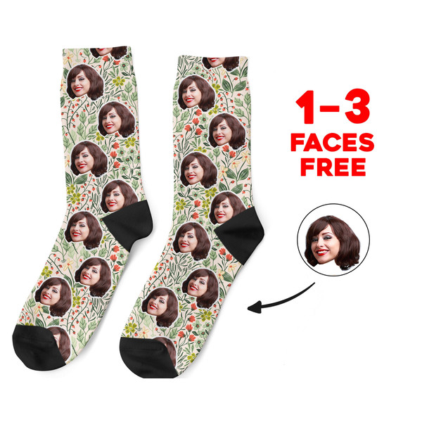 Custom Face Socks, Personalized Photo Socks, Picture Socks, Crazy Face Socks, Customized Funny Photo Gift For Her, Him or Best Friends - 1.jpg
