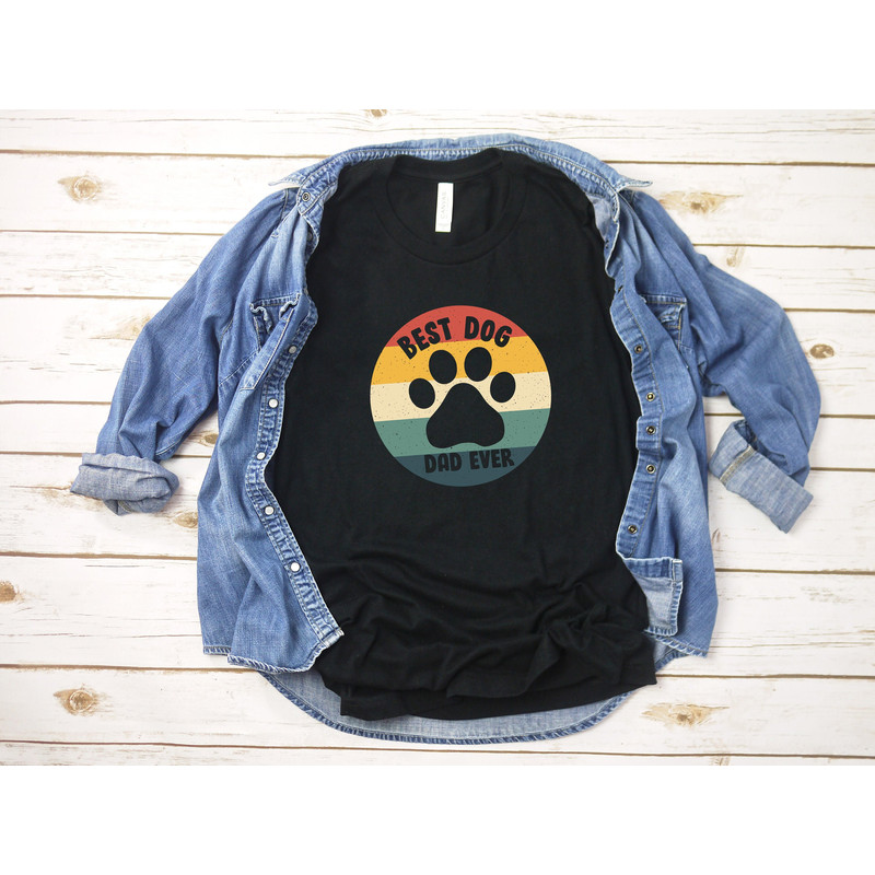 Dog Dad Shirt Best Dog Dad Ever Shirt, Fathers Day Shirt, Dog Lover Gift, Dad Gift, Husband Gift, Dog Dad Gift - 1.jpg