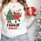 Feeling Jolly Holiday Long Sleeve Shirt, Vintage Christmas Sweatshirt, Cute Santa, Xmas Graphic Pullover, Holiday Ugly Sweater - 3.jpg