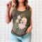 Floral Tank T-Shirt, Botanical Tank, Be Kind Tee, Flower Tee, Vintage Botanical Print, Wildflowers Graphic Shirt, Nature Lover, Gardening - 6.jpg