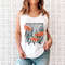 Flower Tank Top Shirt, Gift For Her, Flower Tank Aesthetic, Floral Graphic Tee, Floral Tank, Wild Flower Tank Top, Wildflower T-shirt - 2.jpg