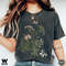 Flower t-shirt  Gift for her  Women trendy tshirt  Spring concept  Wild meadow flower nature tee  Floral Tee  Gardener Botanical Shirt - 1.jpg