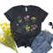 Flower t-shirt, Gift for her, Women trendy tshirt, Spring concept, Wild meadow flower nature tee, Floral Tee, Gardener Botanical Shirt - 1.jpg