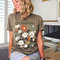 Flowers Tshirt, Boho Wildflowers Floral Nature Shirt, Tee, Vintage, Womens Graphic Tshirts, Graphic Tees For Women - 2.jpg
