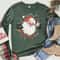 Funny Santa Long Sleeve Shirt, cute Christmas shirt for women, crewneck graphic christmas tee, Santa shirt for women, xmas long sleeve - 1.jpg
