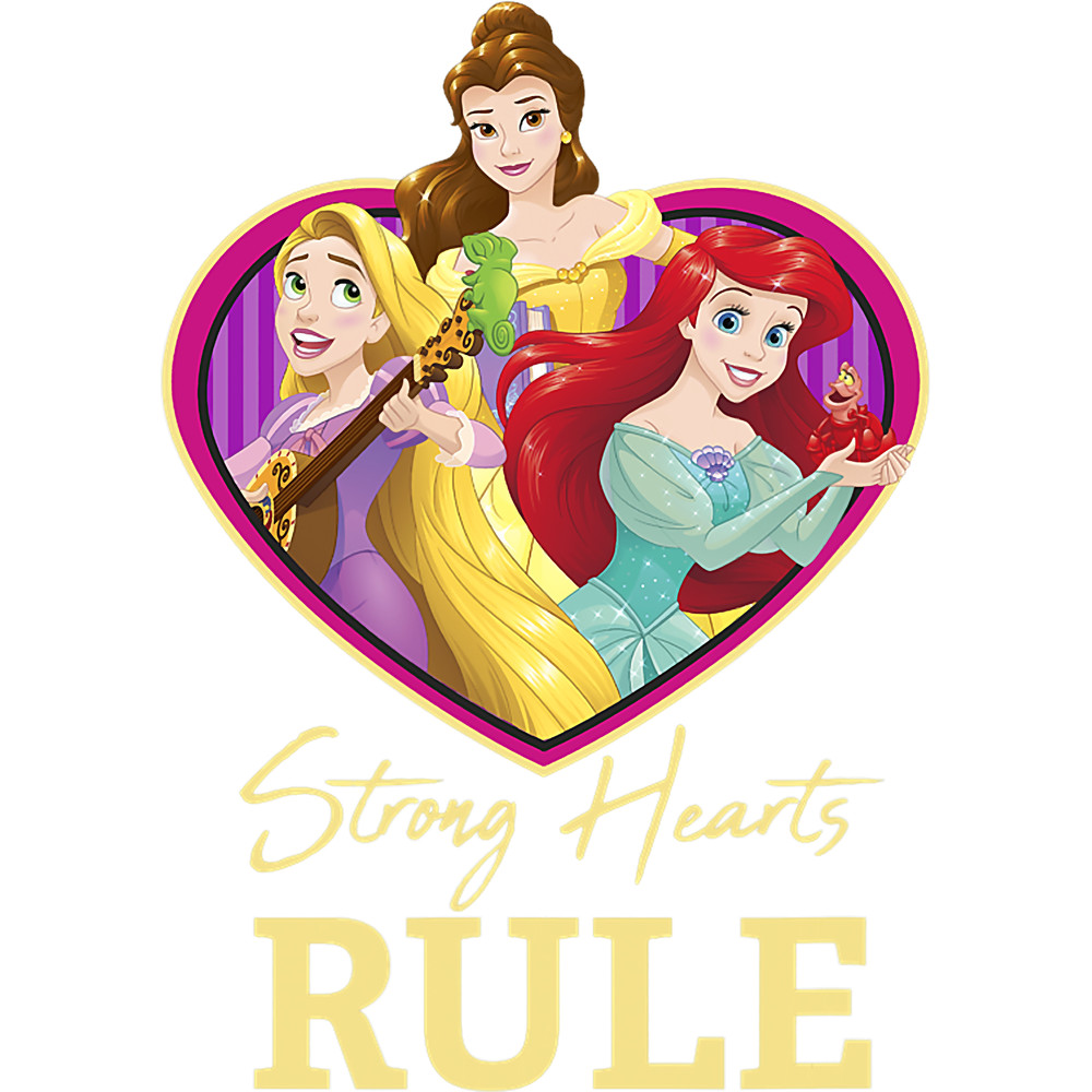 Disney Princess Group Shot Strong Hearts Rule T-Shirt.pngDisney Princess Group Shot Strong Hearts Rule T-Shirt.png