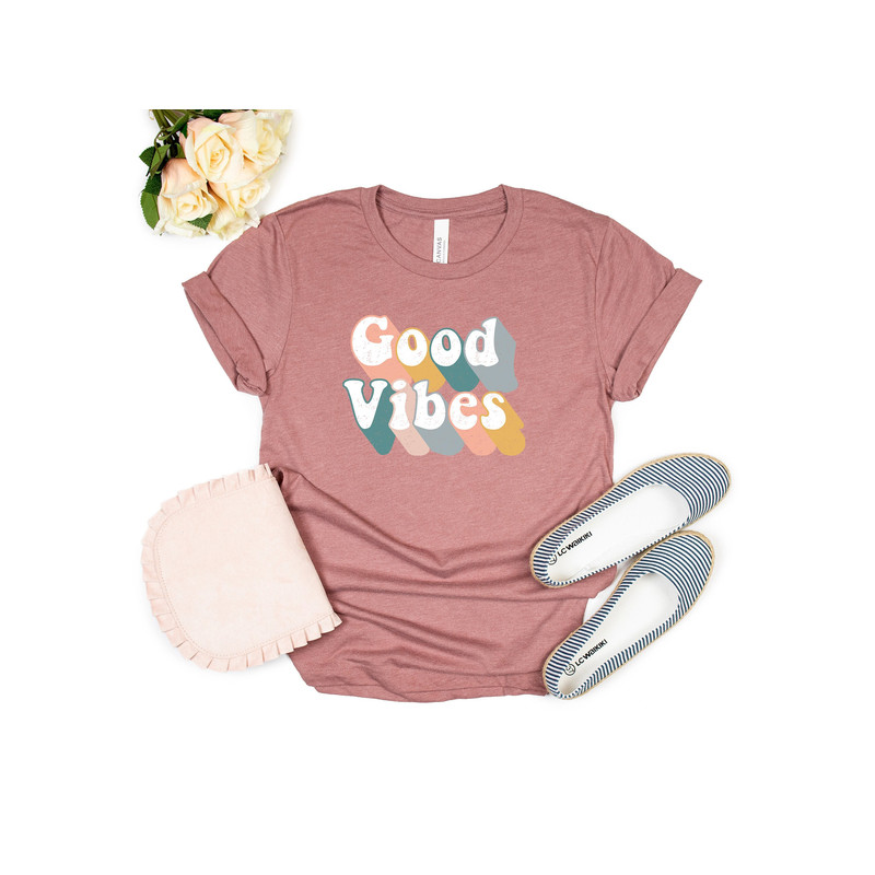 Good Vibes Shirt, Good Vibes Only, Peace Shirt, Retro Shirt, Kindness Shirt, Vintage Shirt, Sunshine, Hippie Shirts, Retro Inspired Design - 3.jpg