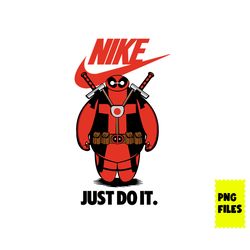 deadpool nike png, nike logo png, deadpool png, superhero png, superhero nike png digital file