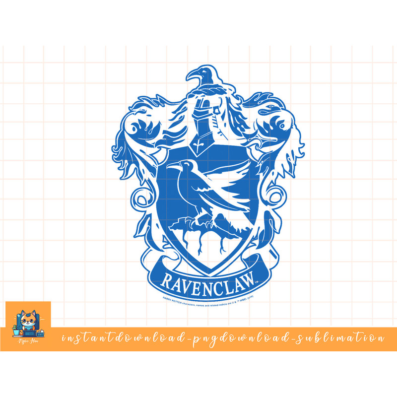 Harry Potter Ravenclaw Simple House Crest png, sublimate, digital download.jpg