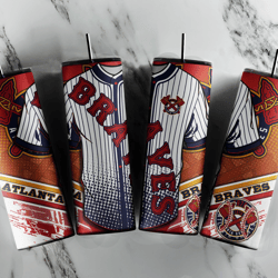 atlanta braves tumbler wrap, atlanta braves tumbler template, mlb baseball tumbler, mlb tumbler wrap, baseball tumbler