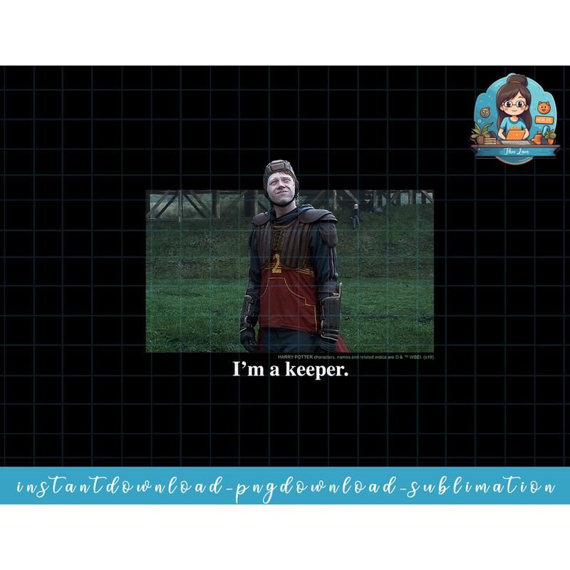 Harry Potter Ron Weasley Keeper Meme png, sublimate, digital download.jpg