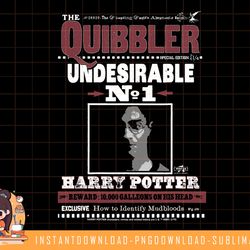 harry potter the quibbler undesirable number 1 png, sublimate, digital download