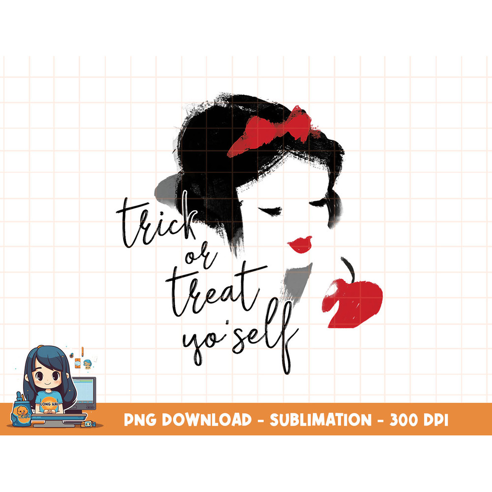Disney Snow White Trick or Treat png, sublimation, digital print.jpg