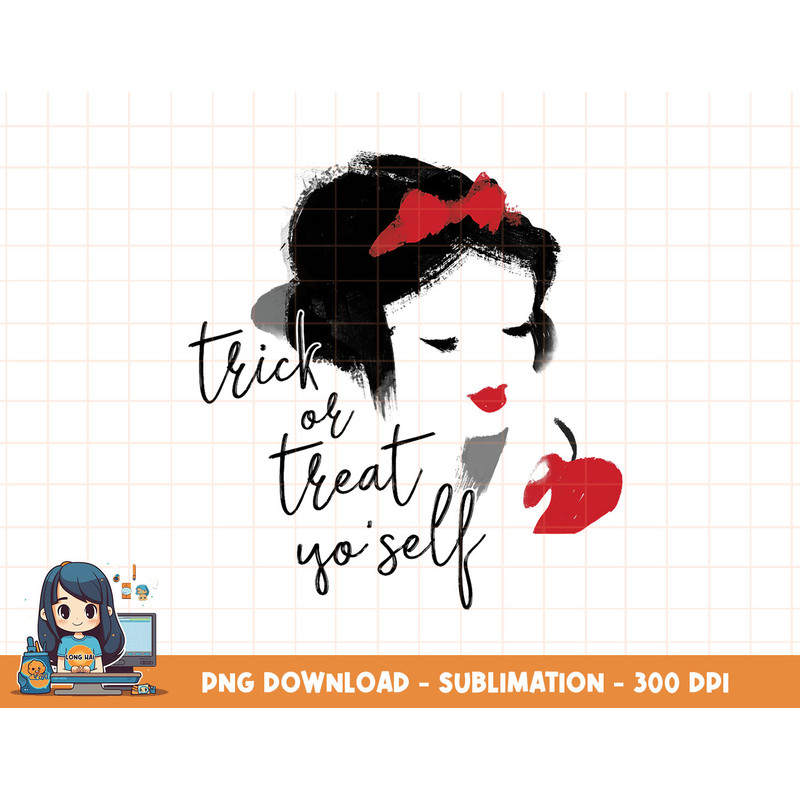 Disney Snow White Trick or Treat png, sublimation, digital print.jpg