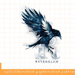 harry potter ravenclaw watercolor png, sublimate, digital download