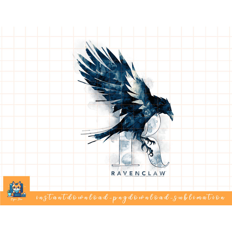 Harry Potter Ravenclaw Watercolor png, sublimate, digital download.jpg
