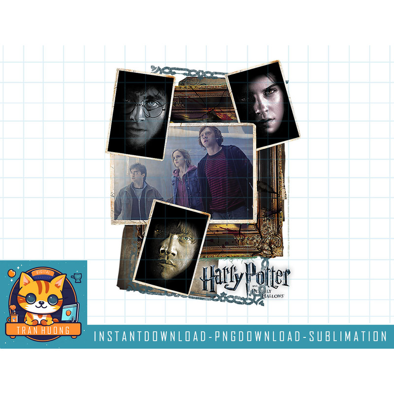Harry Potter Trio Collage png, sublimate, digital download.jpg