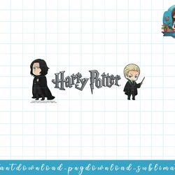 harry potter severus snape draco malfoy anime png, sublimate, digital download