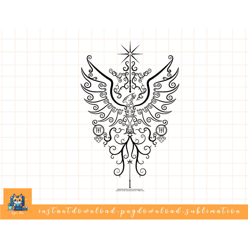 Harry Potter Rising Phoenix png, sublimate, digital download.jpg