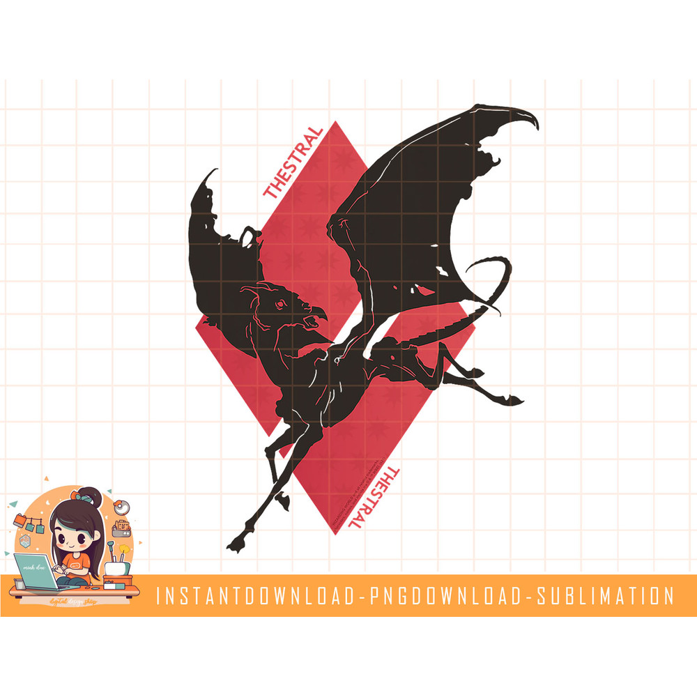 Harry Potter Thestral png, sublimate, digital download.jpg