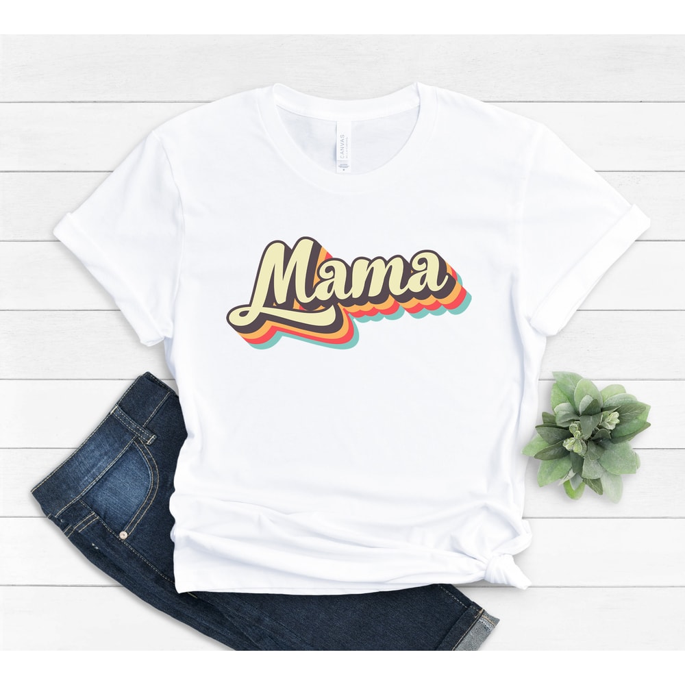 Retro Mama Shirt, Mama Shirt, Retro Mama Shirt, Mommy Shirt, Retro Mom Shirt, Womens Retro Mom Shirt, Mama Shirt, - 3.jpg