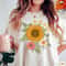 Sunflower Shirt, Comfort Colors Shirt, Floral Tee, Flower Shirt, Garden Womens Fall Shirt, Sunflower Tshirt, Boho Tee - 2.jpg