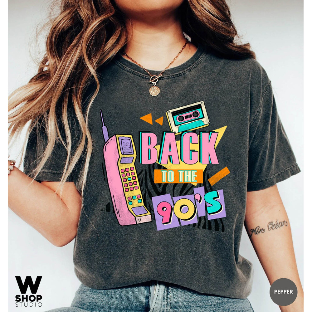 Take Me Back To The 90s Shirt, Retro Old Funny Day T Shirt, Missing Old Happy Days,1990 Oversized Shirt, Old But Gold Days - 4.jpg