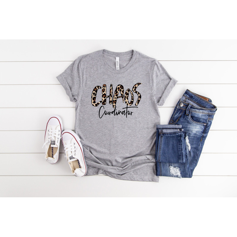 Teacher Shirts, Chaos Coordinator Shirt, School Shirt, Teacher Gift, Kindergarten Teacher, Mom Shirt, Mom of Toddlers, Baby Shower Gift - 4.jpg