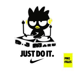 badtz maru nike png, badtz maru swoosh png, nike logo png, just do it png, badtz maru png digital file