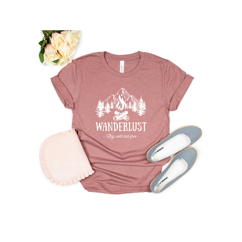 Wanderlust Shirt, Travel Shirt, Hiking Shirt, Nature Clothing, PNW Shirts, Roadtrip Shirts, Mountain T Shirt, Hiking Shirts, Nature Lover - 2.jpg