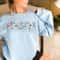 Wildflower Sweatshirt, Floral Sweatshirt, Flower Shirt, Gift for Women, Ladies Sweat, Best Friend Gift, Grow Positive Thoughts - 7.jpg