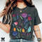 Wildflower Tshirt, Comfort Colors Shirt, Bohemian Floral Tshirt, Flower Shirt, Boho Gift for Women, Ladies Shirts, Hippie Best Friend - 1.jpg