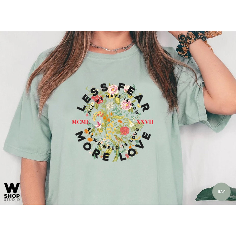 Wildflower Tshirt, Wild Flowers Oversized Tee, Floral Tshirt, Flower Shirt, Gift for Women, Ladies Shirts, Best Friend Gift - 3.jpg