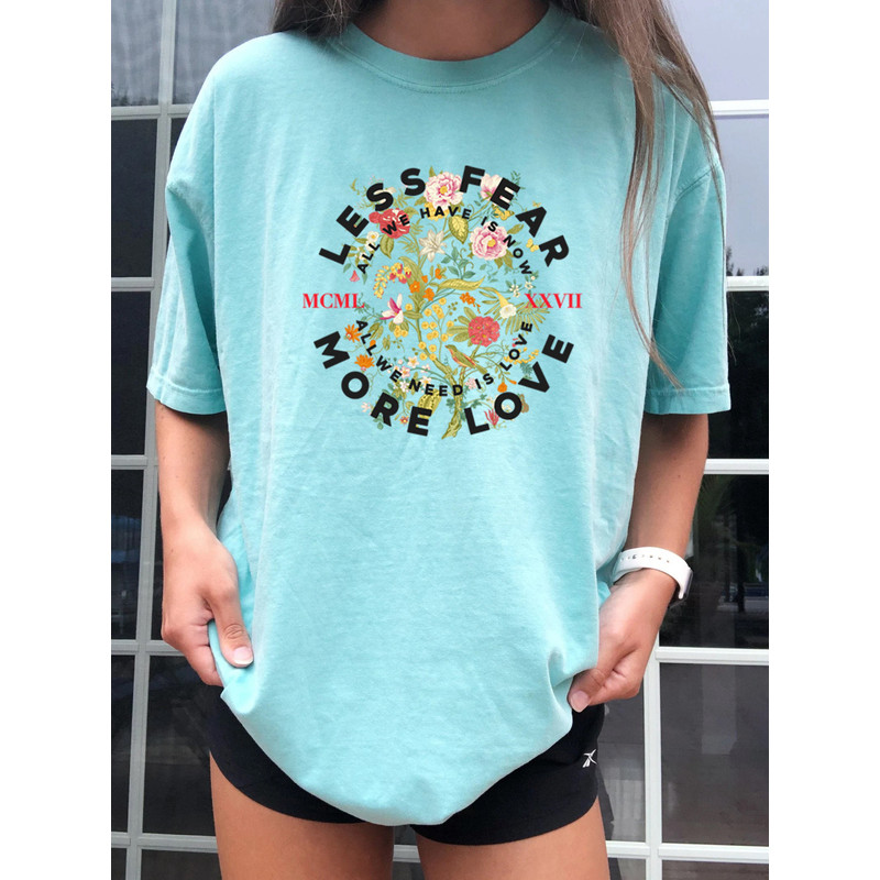 Wildflower Tshirt, Wild Flowers Oversized Tee, Floral Tshirt, Flower Shirt, Gift for Women, Ladies Shirts, Best Friend Gift - 8.jpg