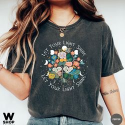 wildflowers shirt, boho moon shirt, oversized floral shirt, bohemian tshirt, wildflowers, womens tees, ladies shirts, gi