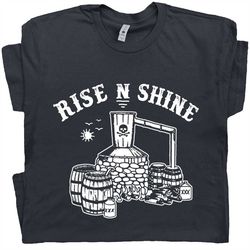moonshine t shirt moonshiner still rise and shine tee popcorn sutton whisky jug cool bluegrass t shirt vintage drinking
