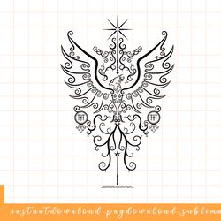 harry potter rising phoenix png, sublimate, digital download