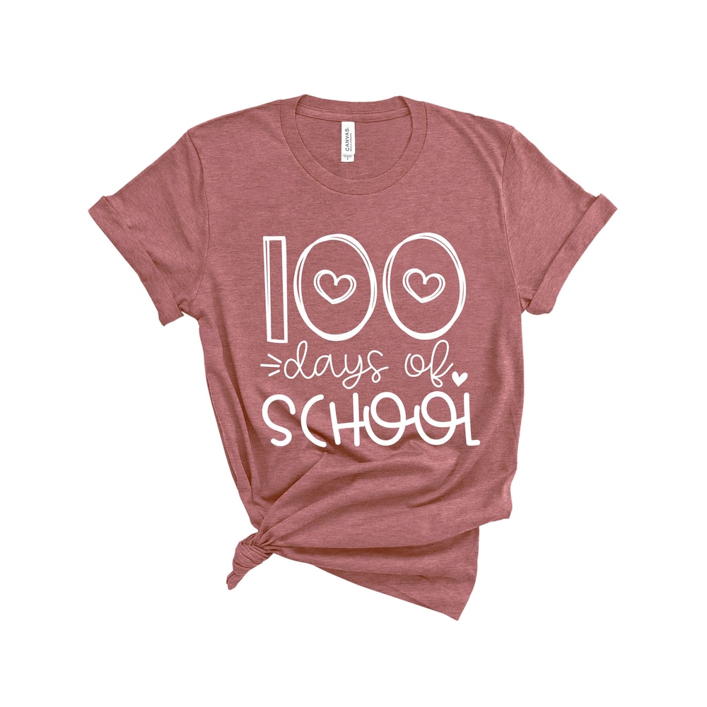 100 Days Of School Shirt, 100 Days Brighter Shirt, Teacher Shirt, 100th Day Of School, Back To School Shirt, Teacher Appreciation Shirt - 2.jpg